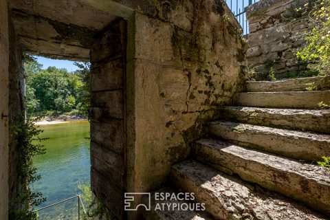 Maison de village pleine de charme avec accès privé a la rivière de l’Ain