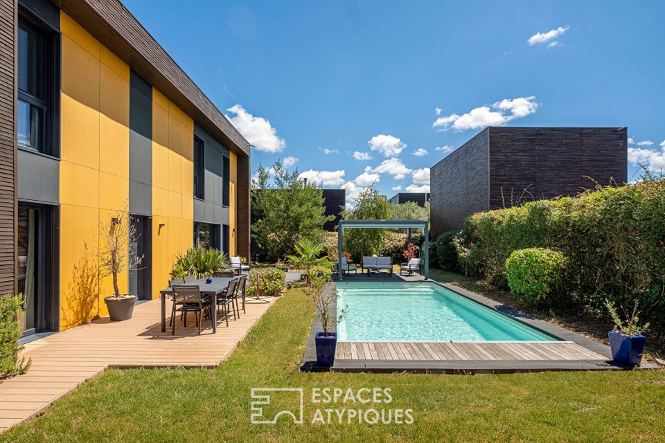 Maison BBC avec jardin et piscine