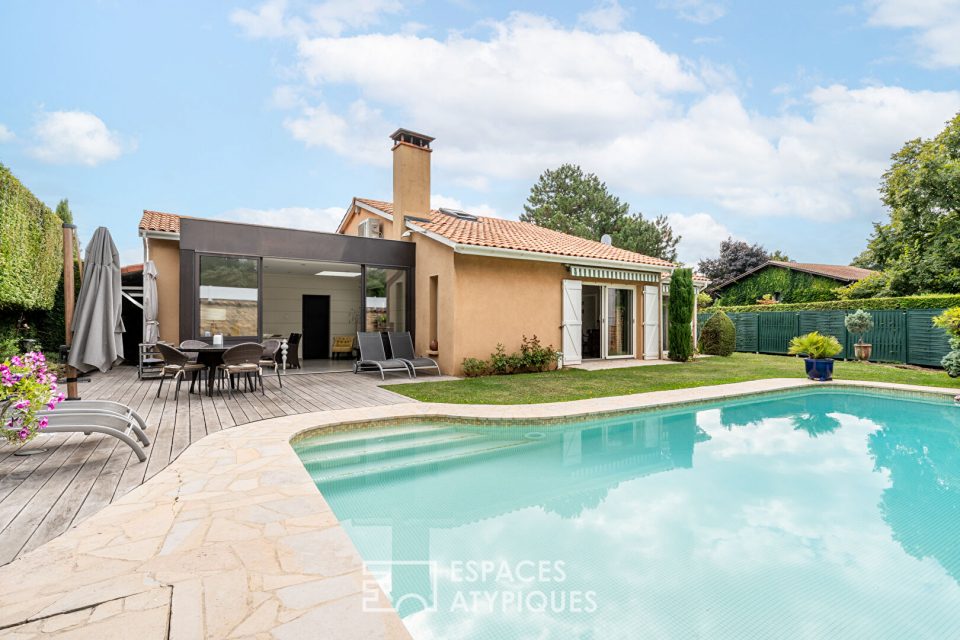 Maison rénovée avec piscine