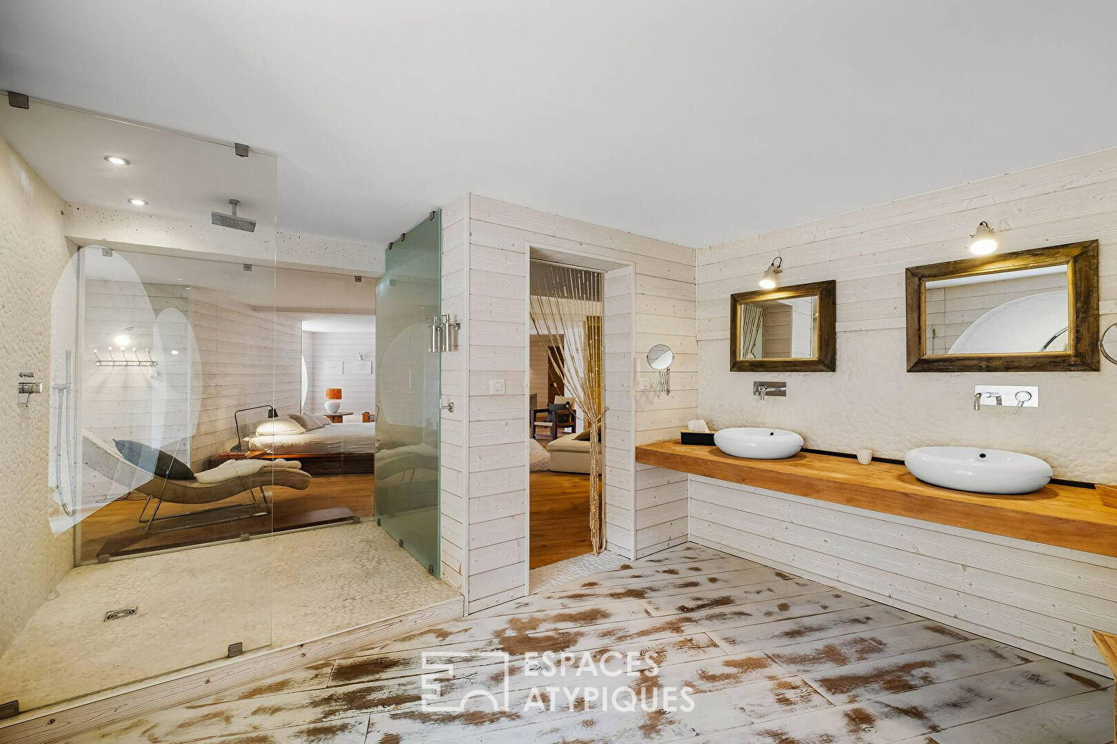 Maison d&rsquo;architecte dans un cadre bucolique