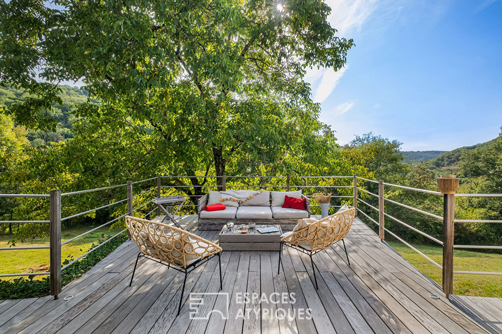 Maison d&rsquo;architecte dans un cadre bucolique
