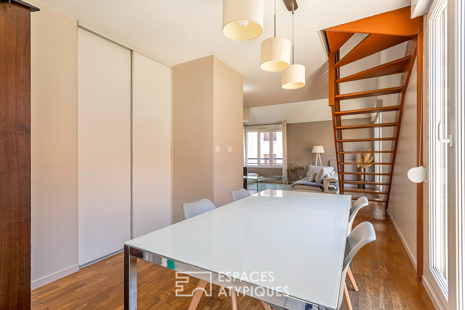 Duplex en dernier étage avec terrasse