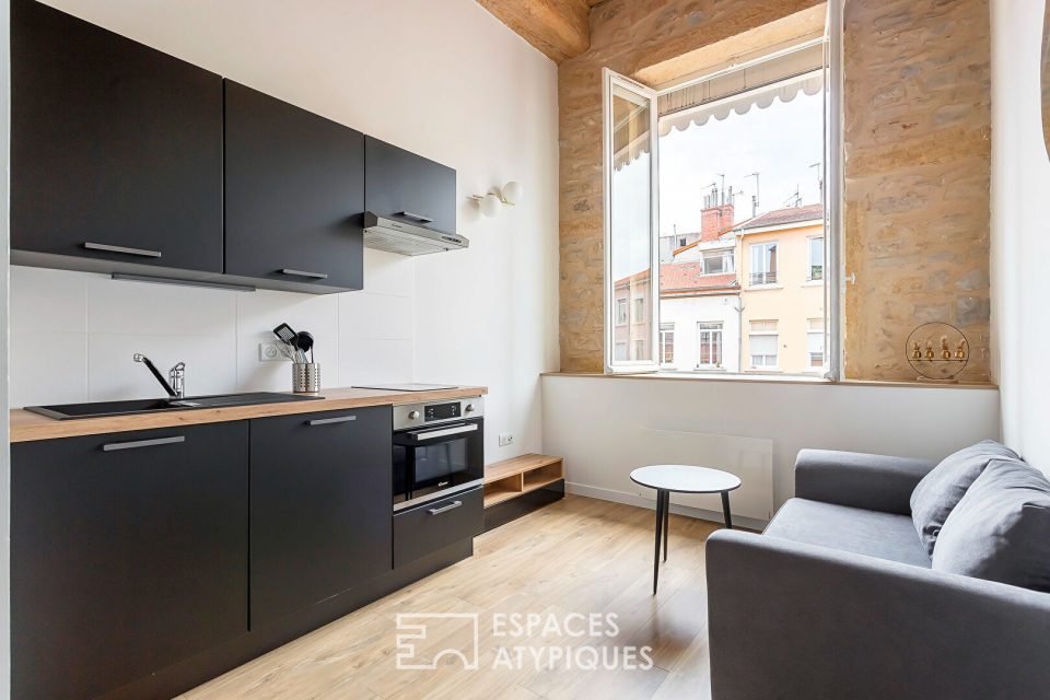 Studio en duplex avec ascenseur