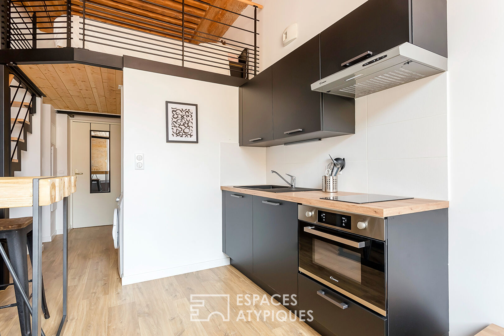 Studio en duplex avec ascenseur