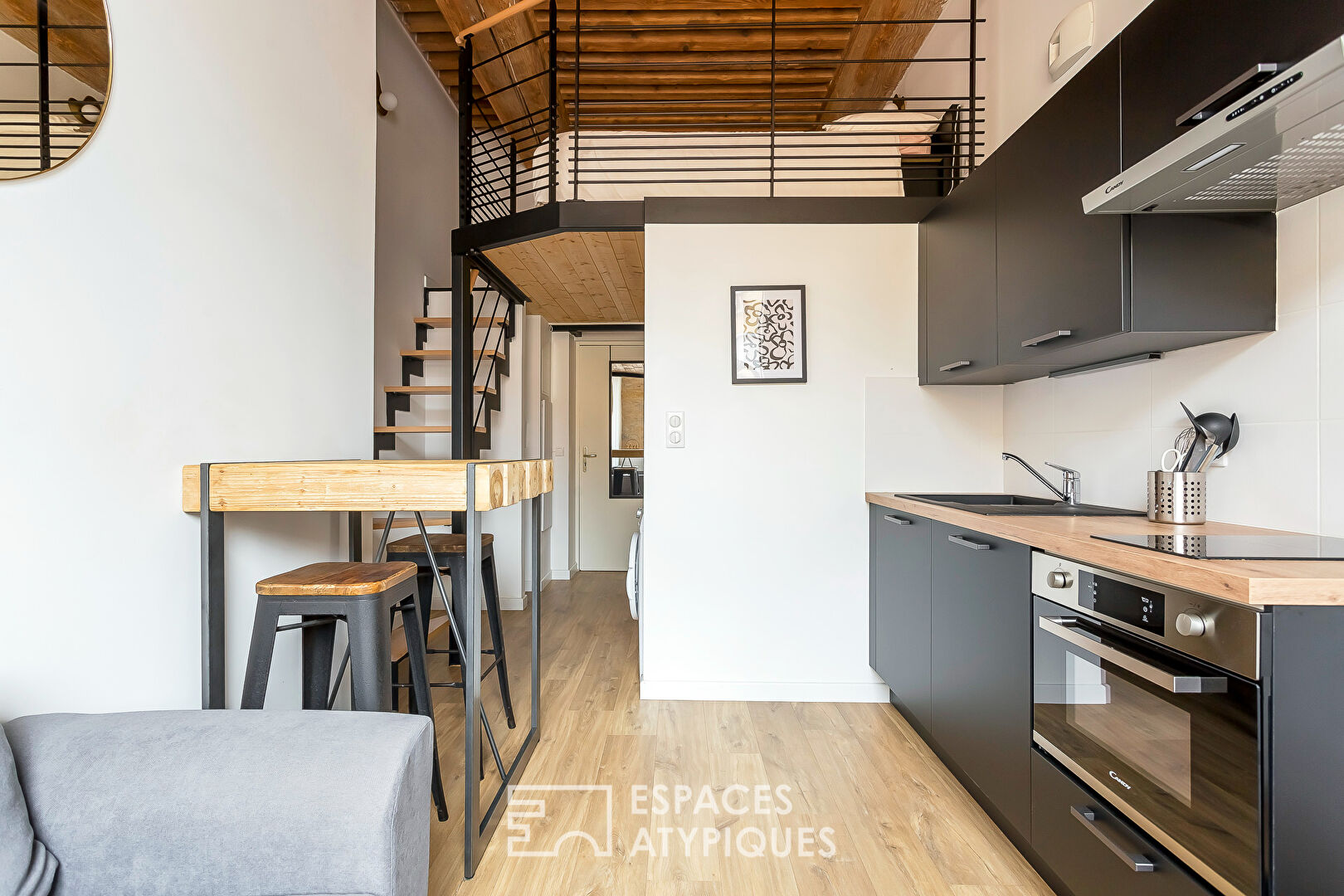 Studio en duplex avec ascenseur