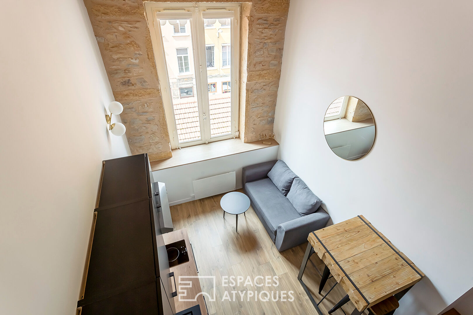 Studio en duplex avec ascenseur