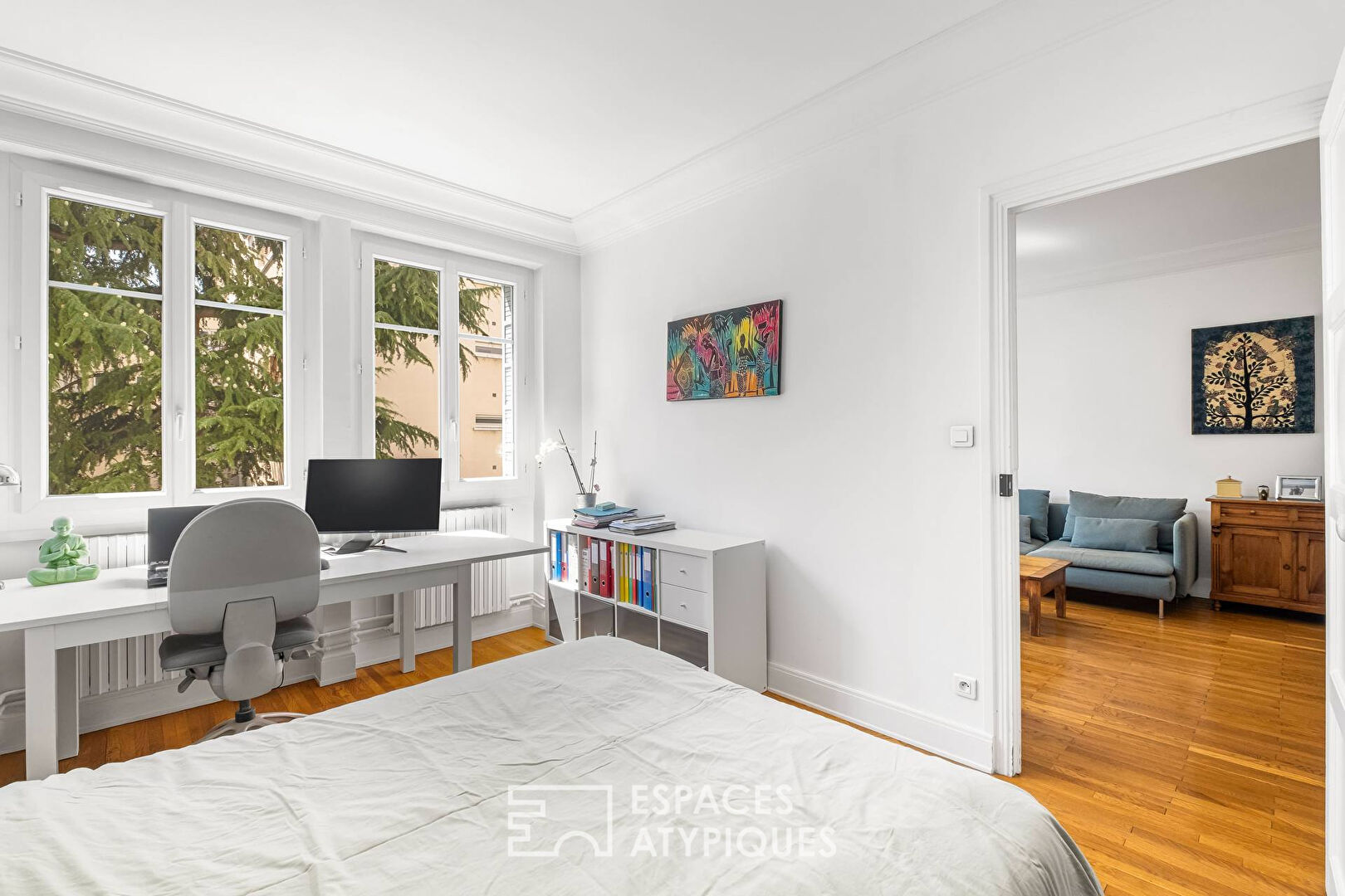 Apartment with balcony in the Monplaisir district