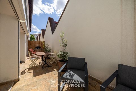 Loft avec patio privatif à deux pas du métro république