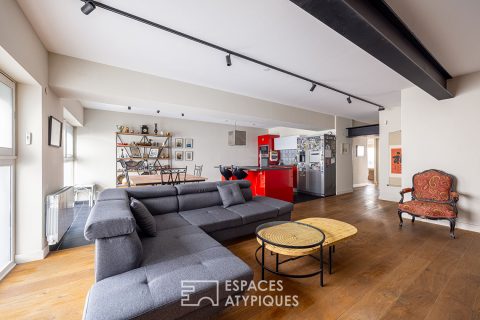 Loft avec patio privatif à deux pas du métro république