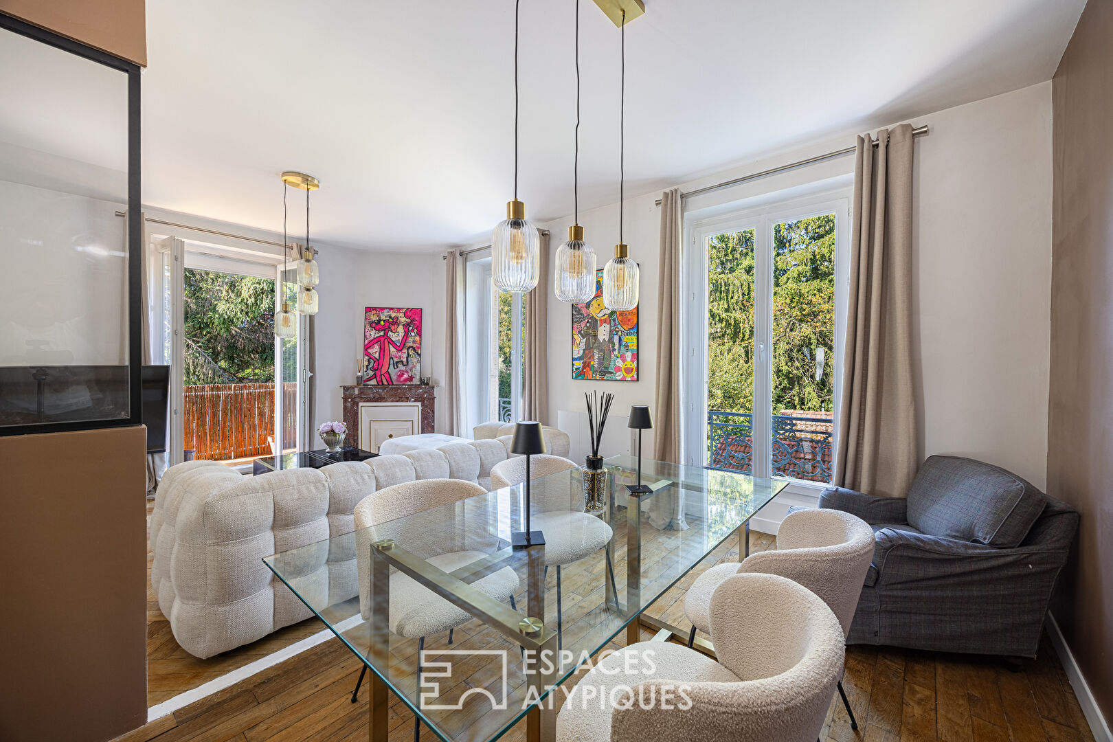 Appartement de charme avec jardin
