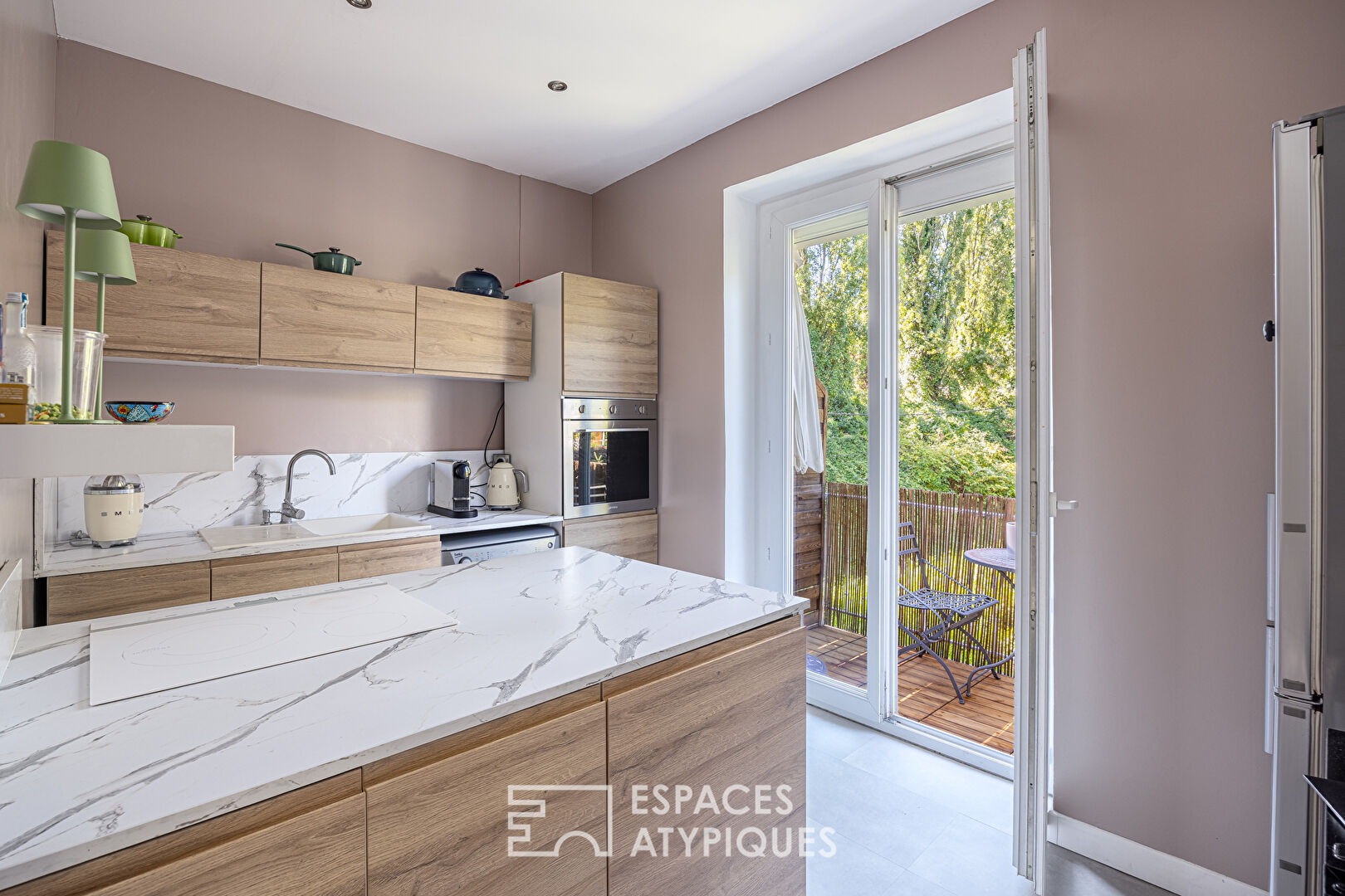 Appartement de charme avec jardin