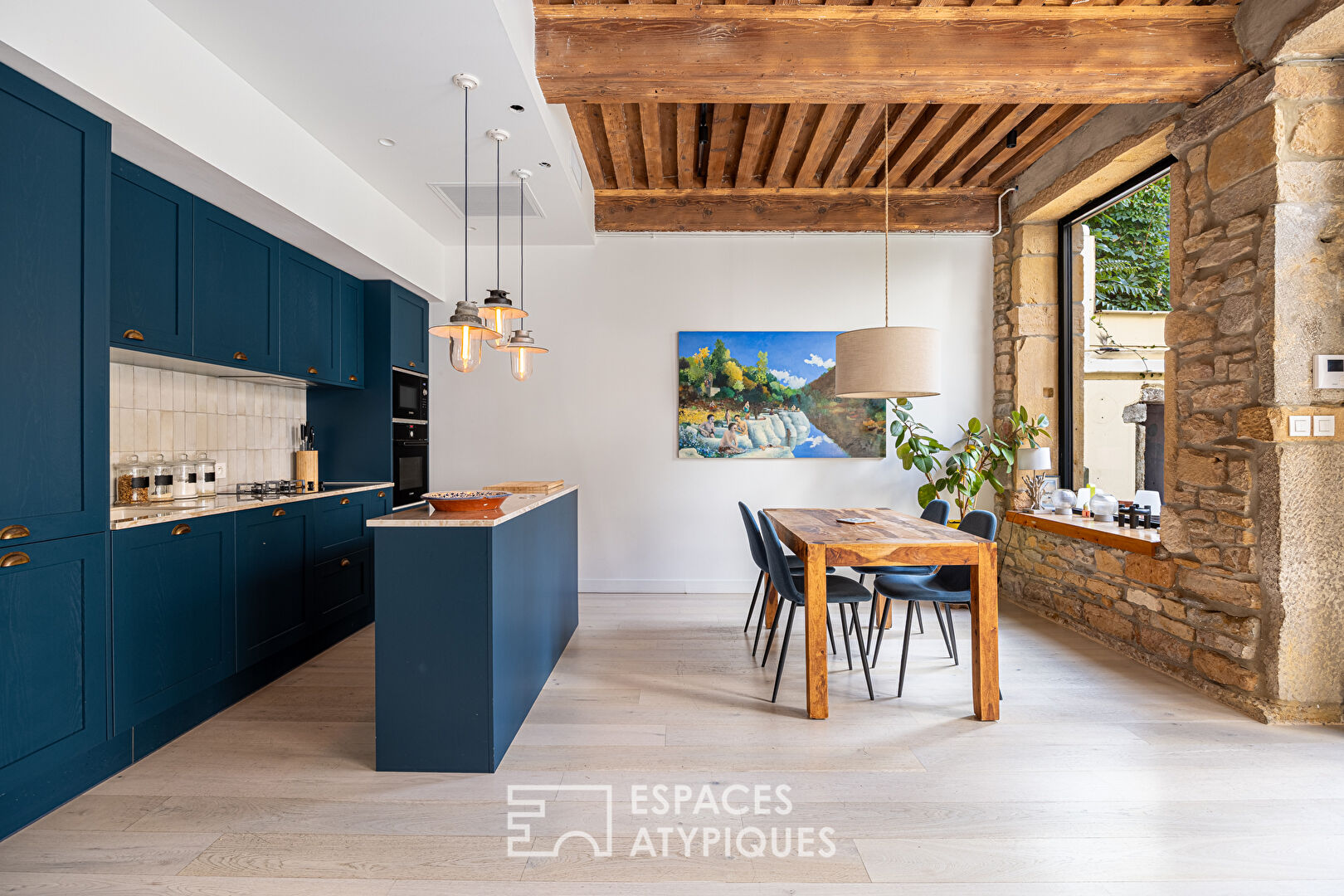 Appartement d’exception avec terrasse et jardin en plein coeur du premier arrondissement de Lyon