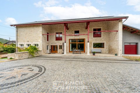 Restored character farmhouse with gîte