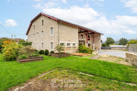 Restored character farmhouse with gîte