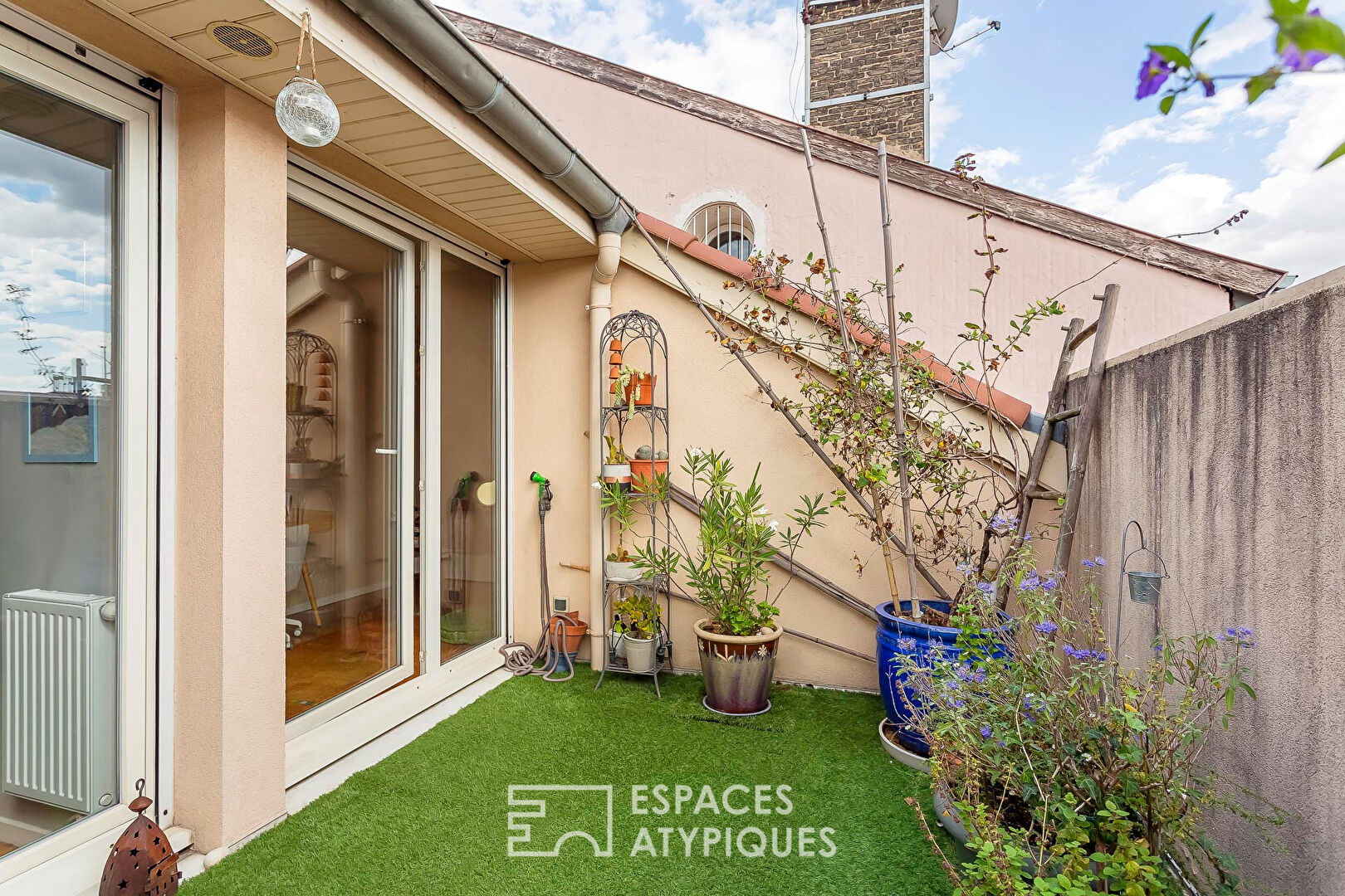Duplex en dernier étage avec terrasses