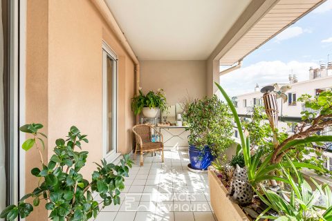Duplex en dernier étage avec terrasses
