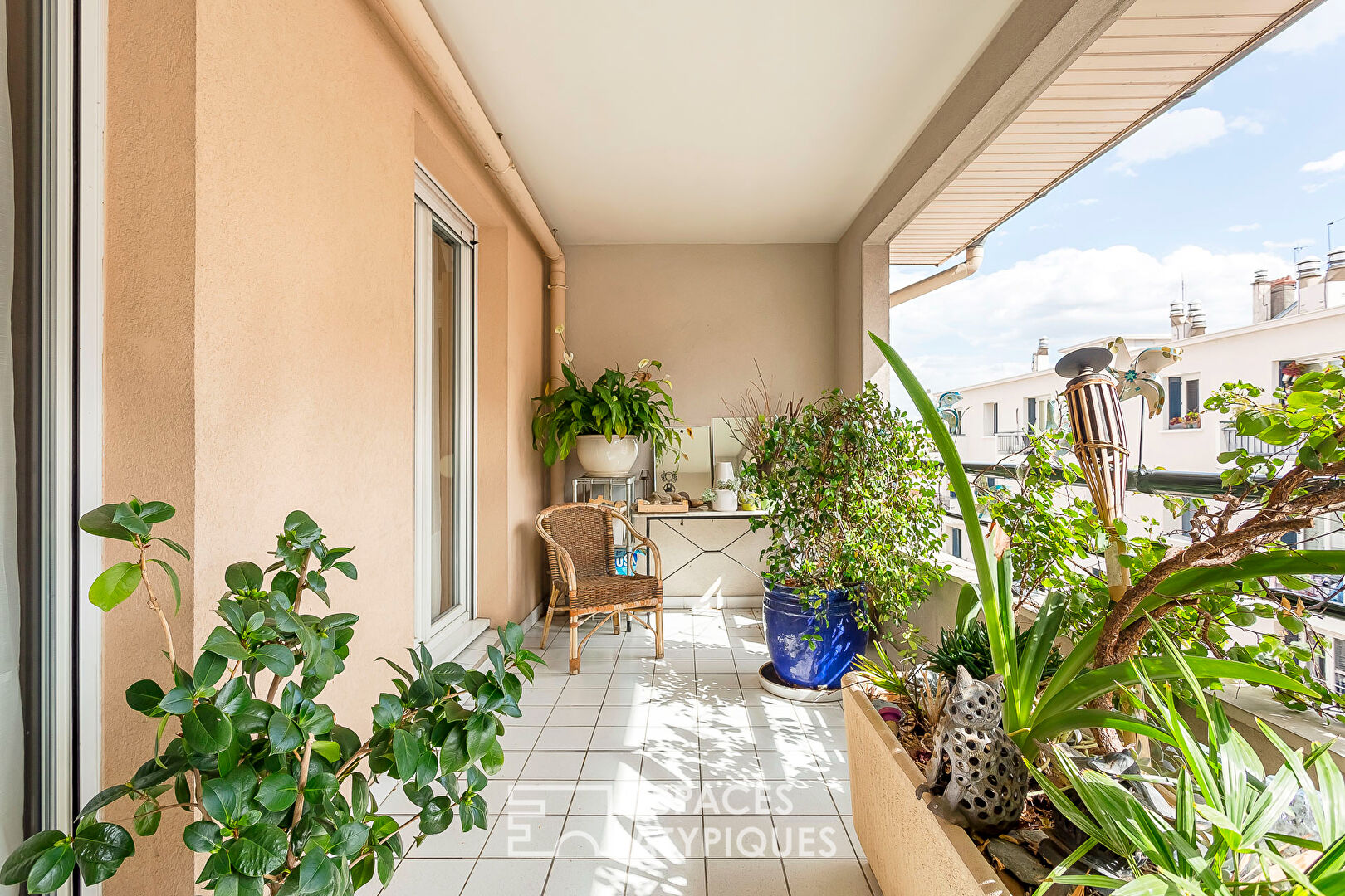 Duplex en dernier étage avec terrasses
