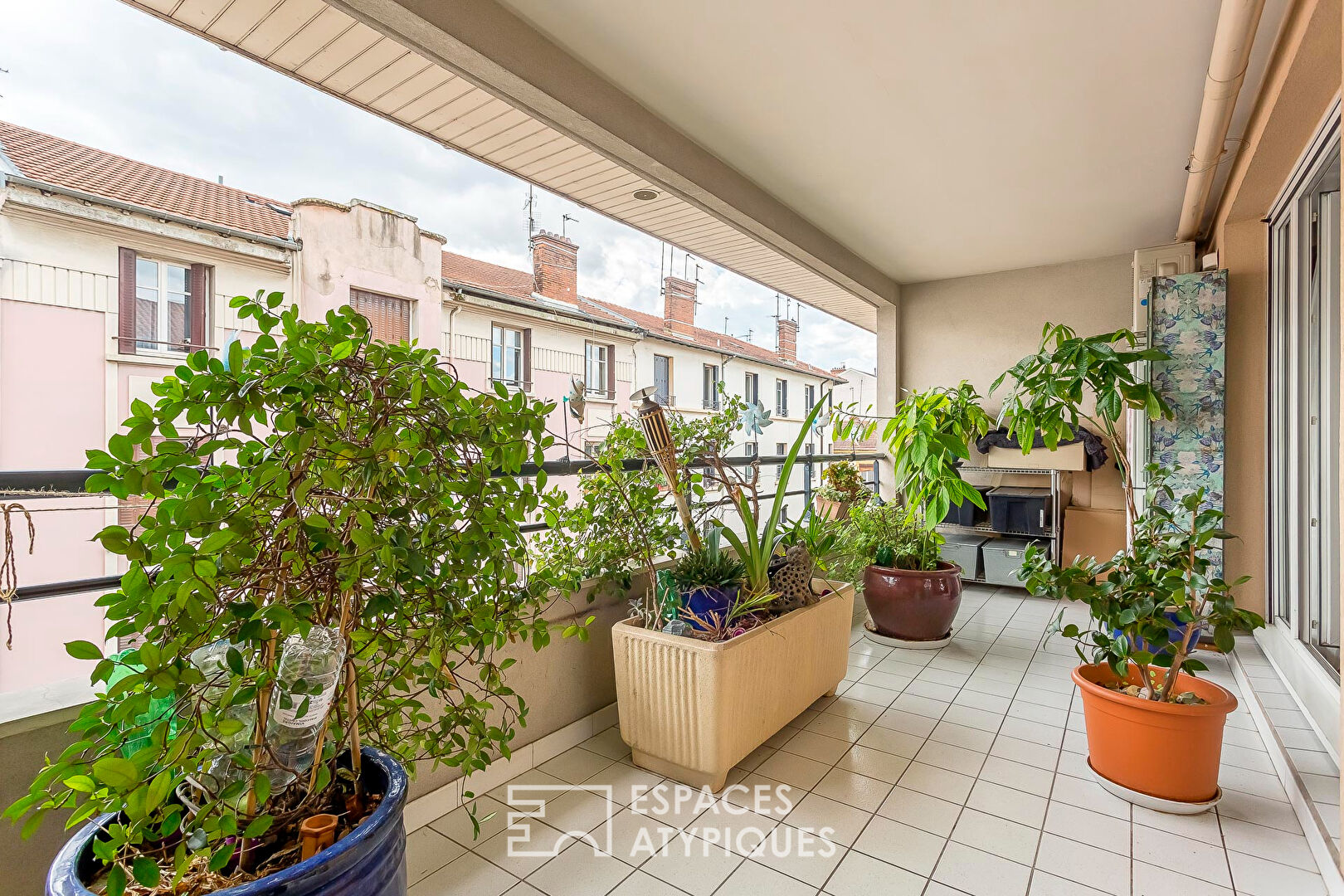 Duplex en dernier étage avec terrasses