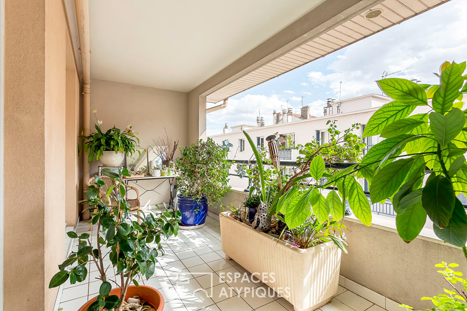 Duplex en dernier étage avec terrasses