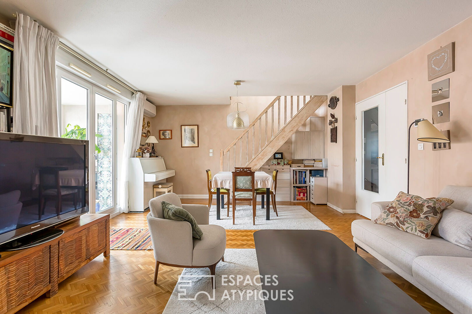 Duplex en dernier étage avec terrasses