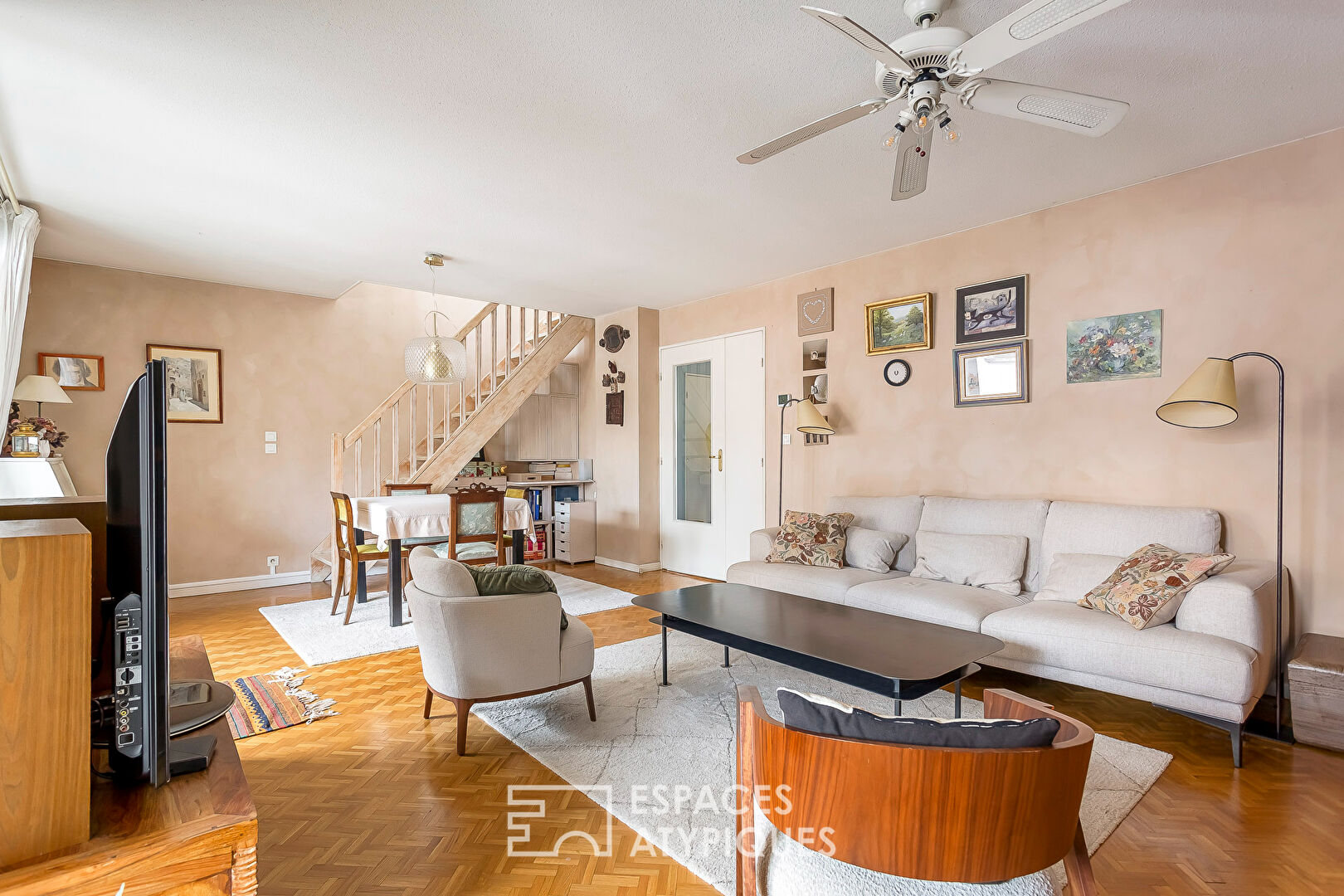 Duplex en dernier étage avec terrasses