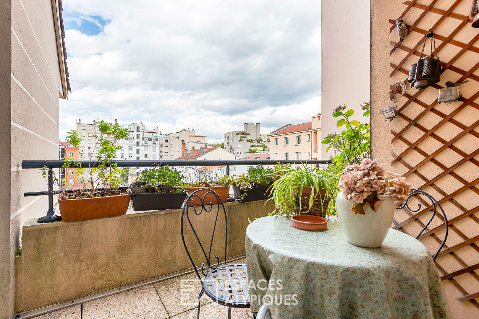 Duplex en dernier étage avec terrasses