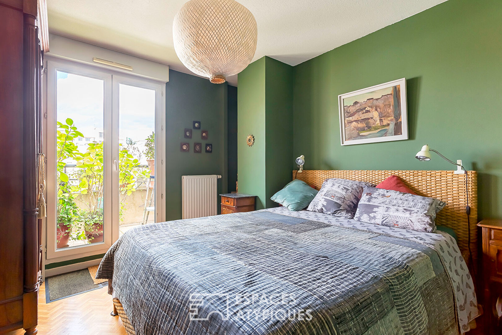Duplex en dernier étage avec terrasses