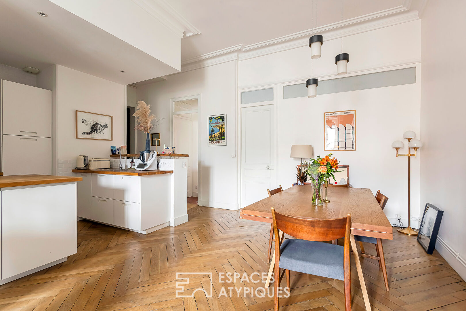 Haussmannien rénové quartier Saint-Louis