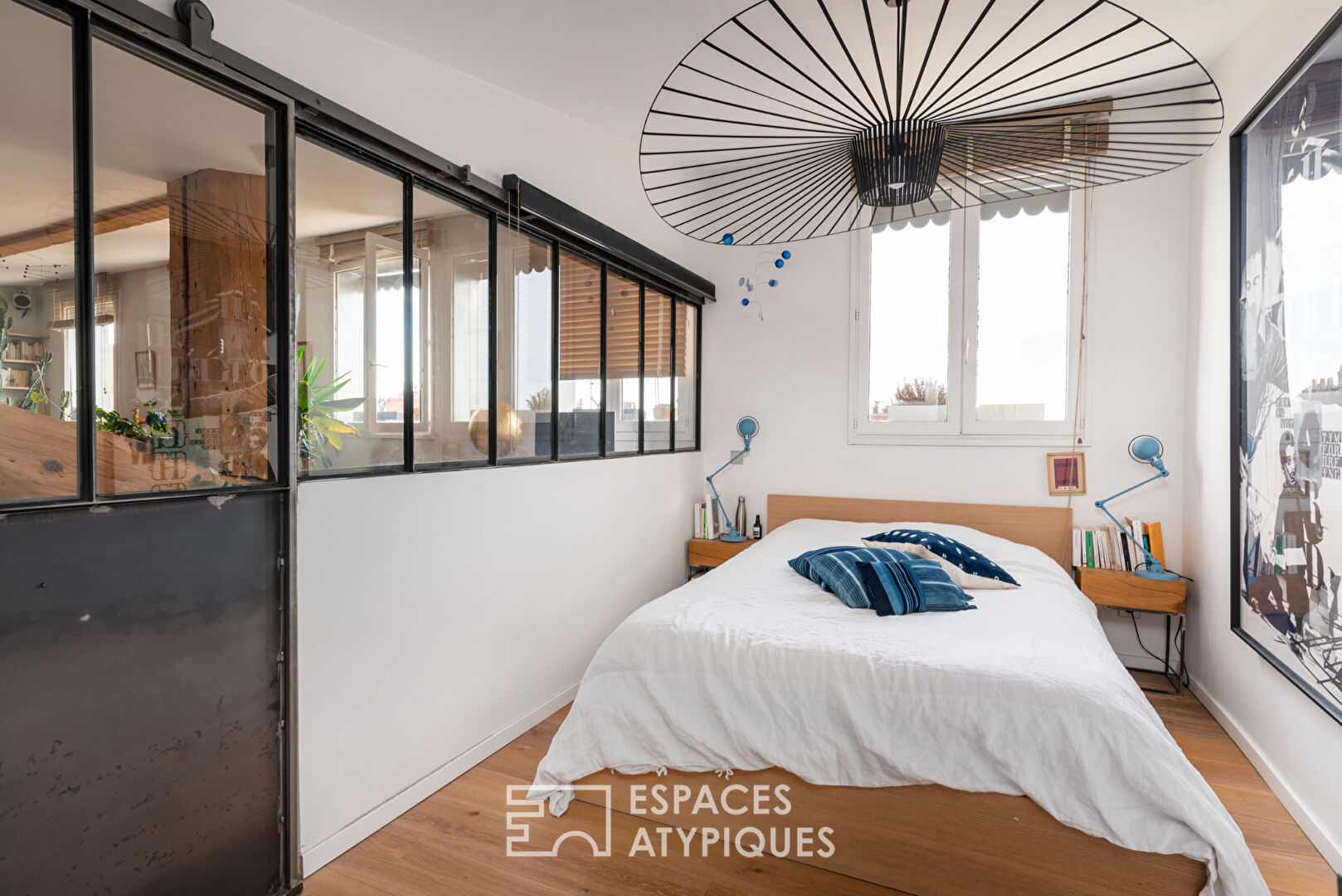 Dernier étage rénové avec vue Lyon et Fourvière