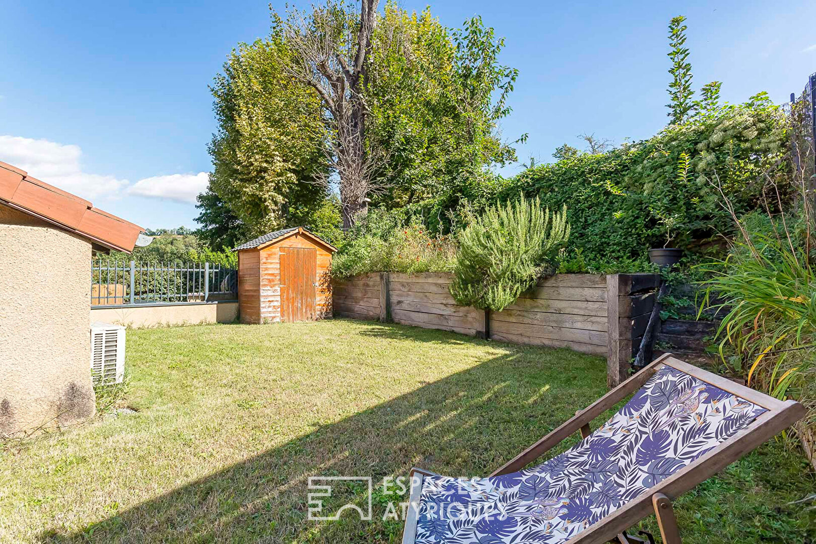 Appartement avec jardin dans une ancienne ferme