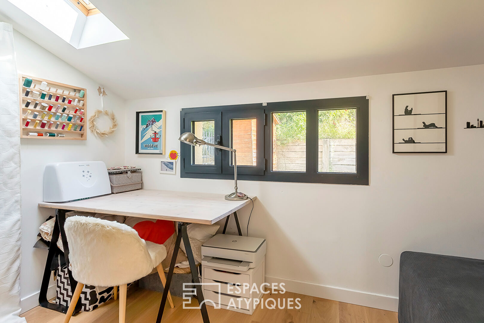 Appartement avec jardin dans une ancienne ferme