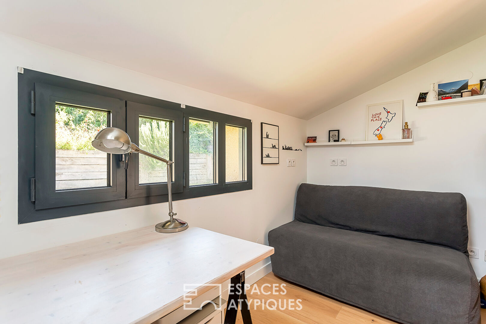 Appartement avec jardin dans une ancienne ferme