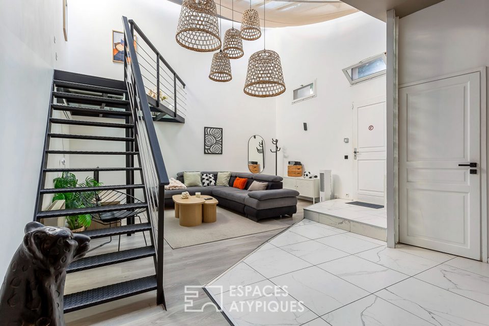 Loft contemporain en duplex
