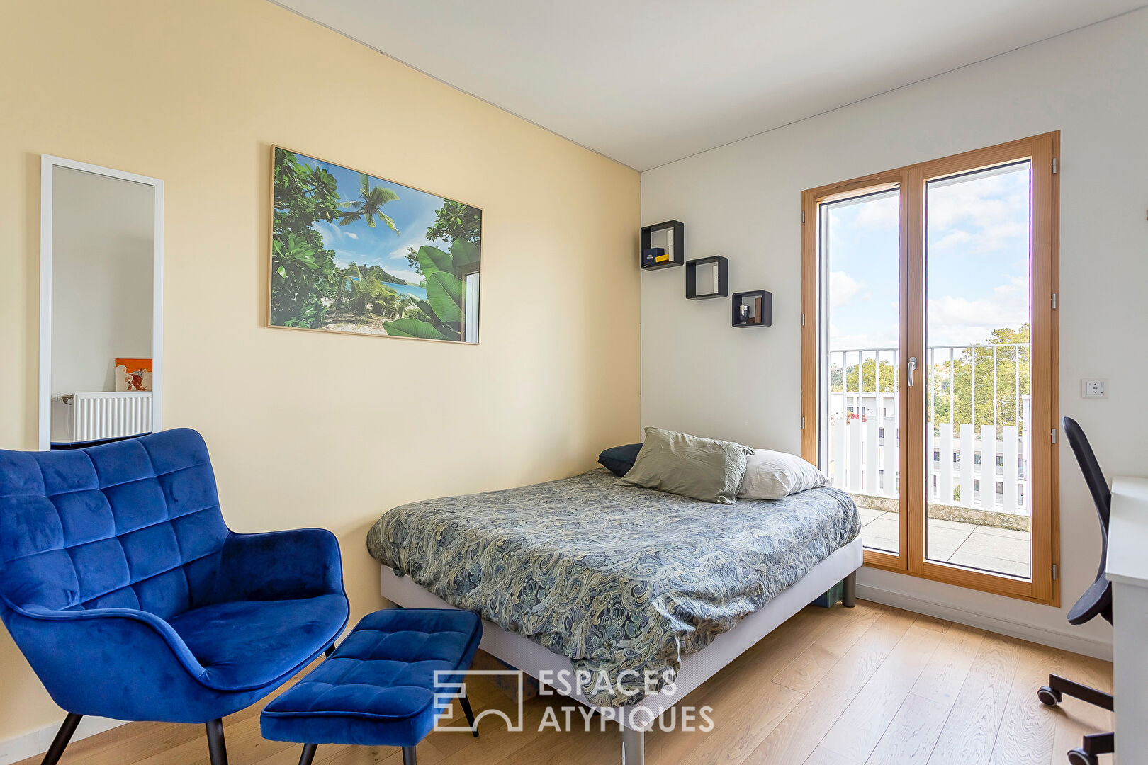Duplex en dernier étage avec terrasse et vue