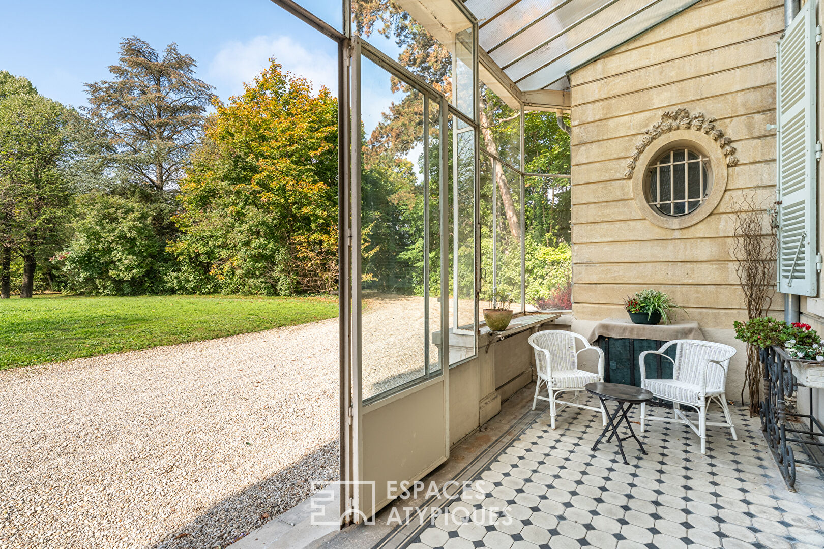 Appartement d’exception au coeur d’un parc