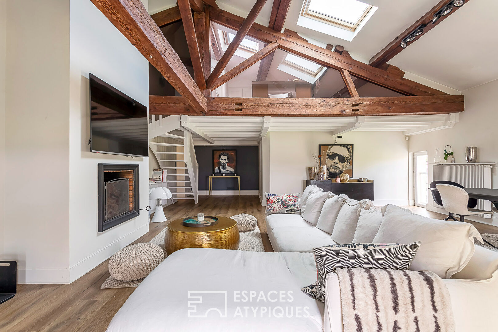 Duplex de charme dans une demeure bourgeoise