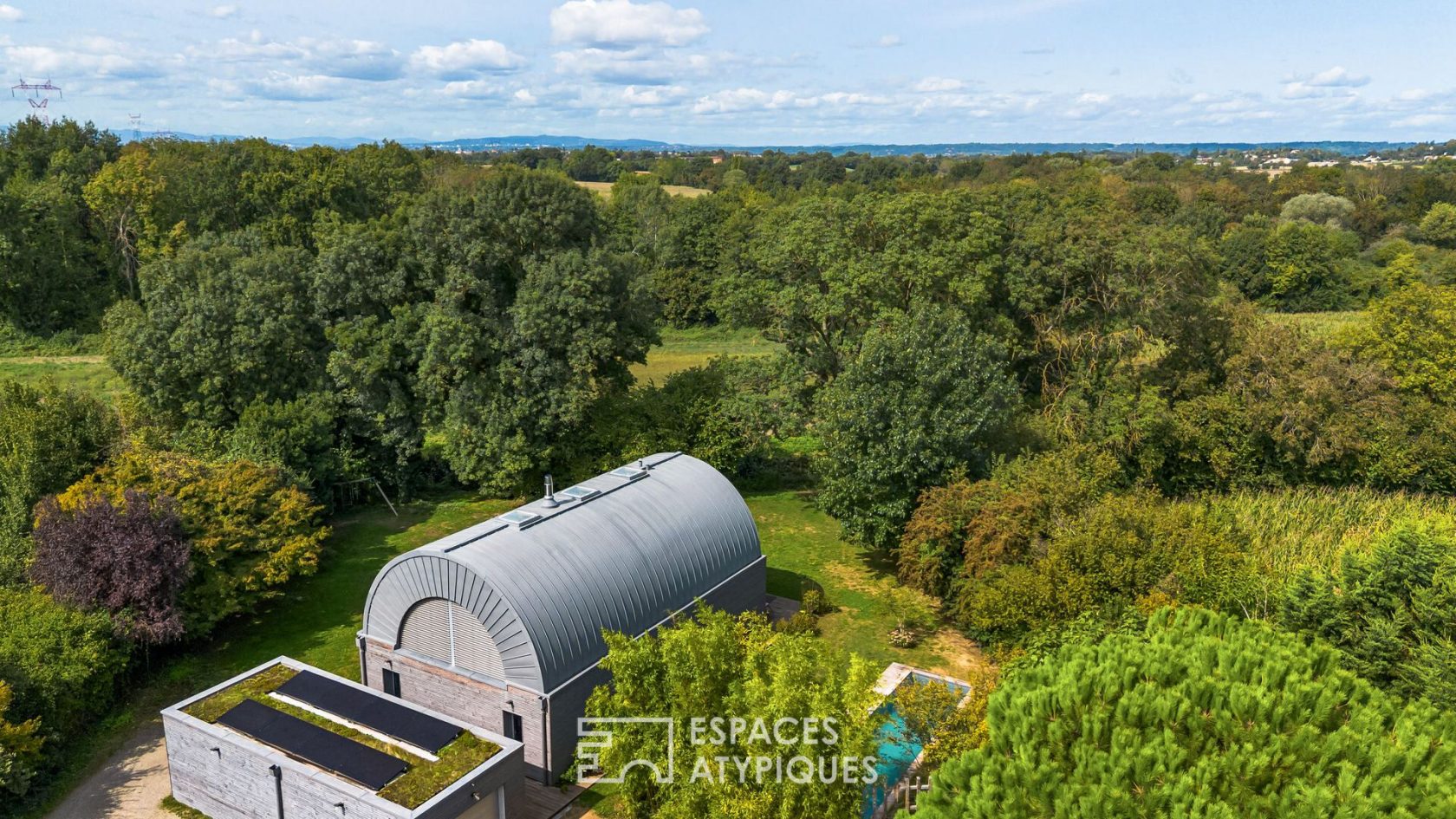 Maison d’architecte en dôme