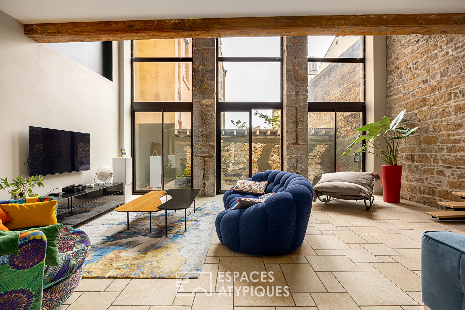 Loft with terrace in the heart of the Pentes de la Croix-Rousse