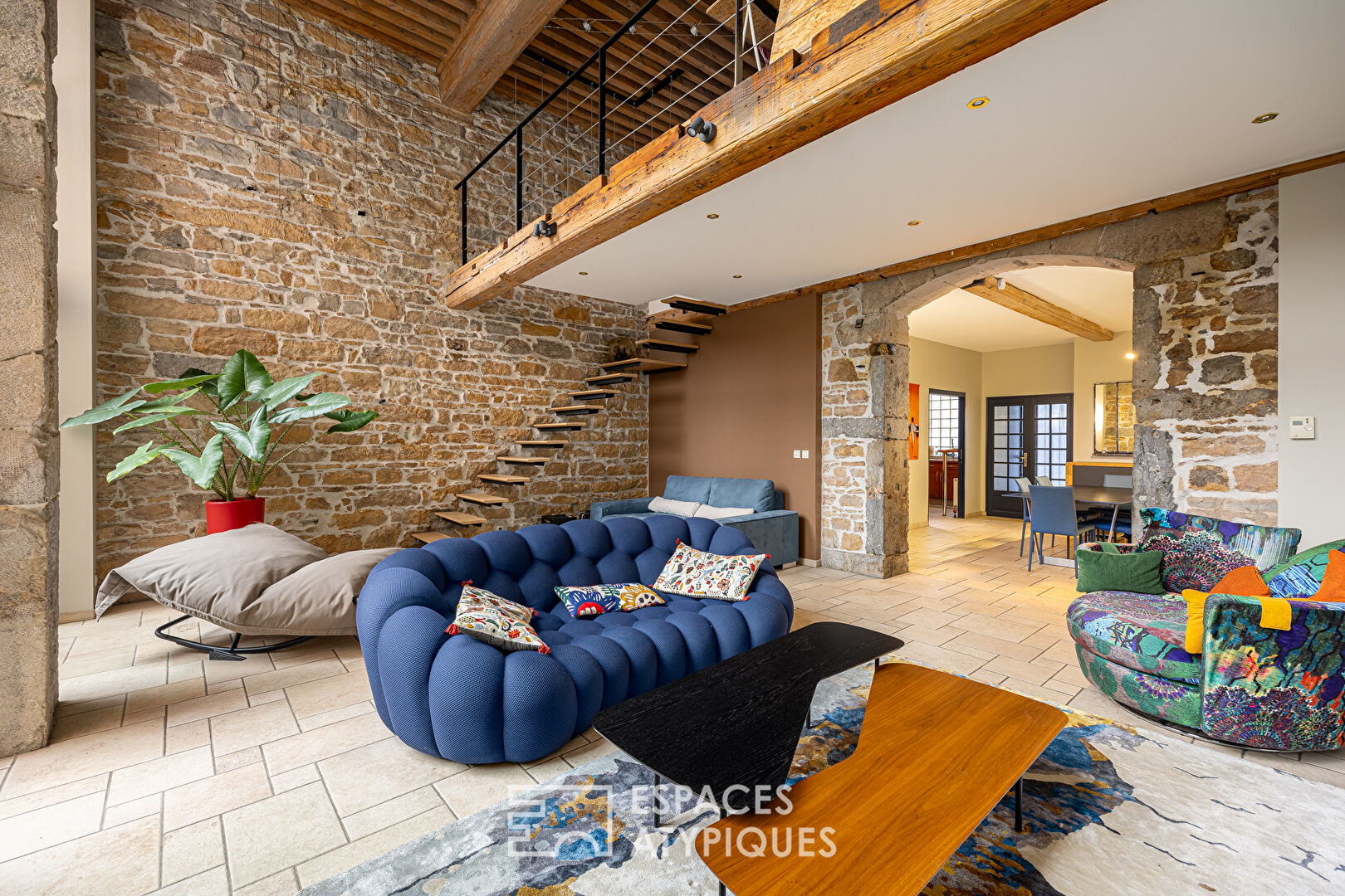 Loft with terrace in the heart of the Pentes de la Croix-Rousse