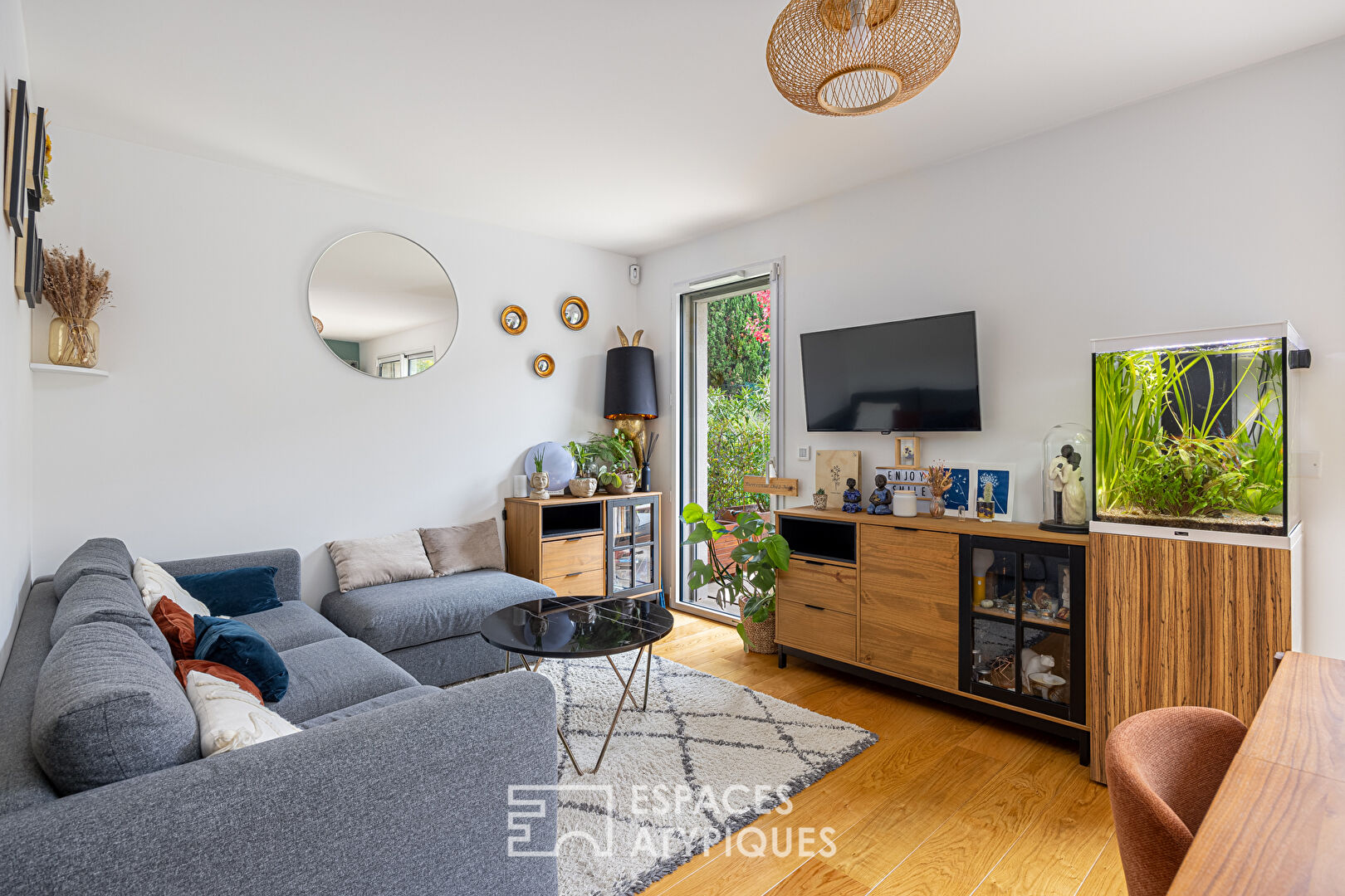 Rez-de-jardin au calme dans une résidence de standing