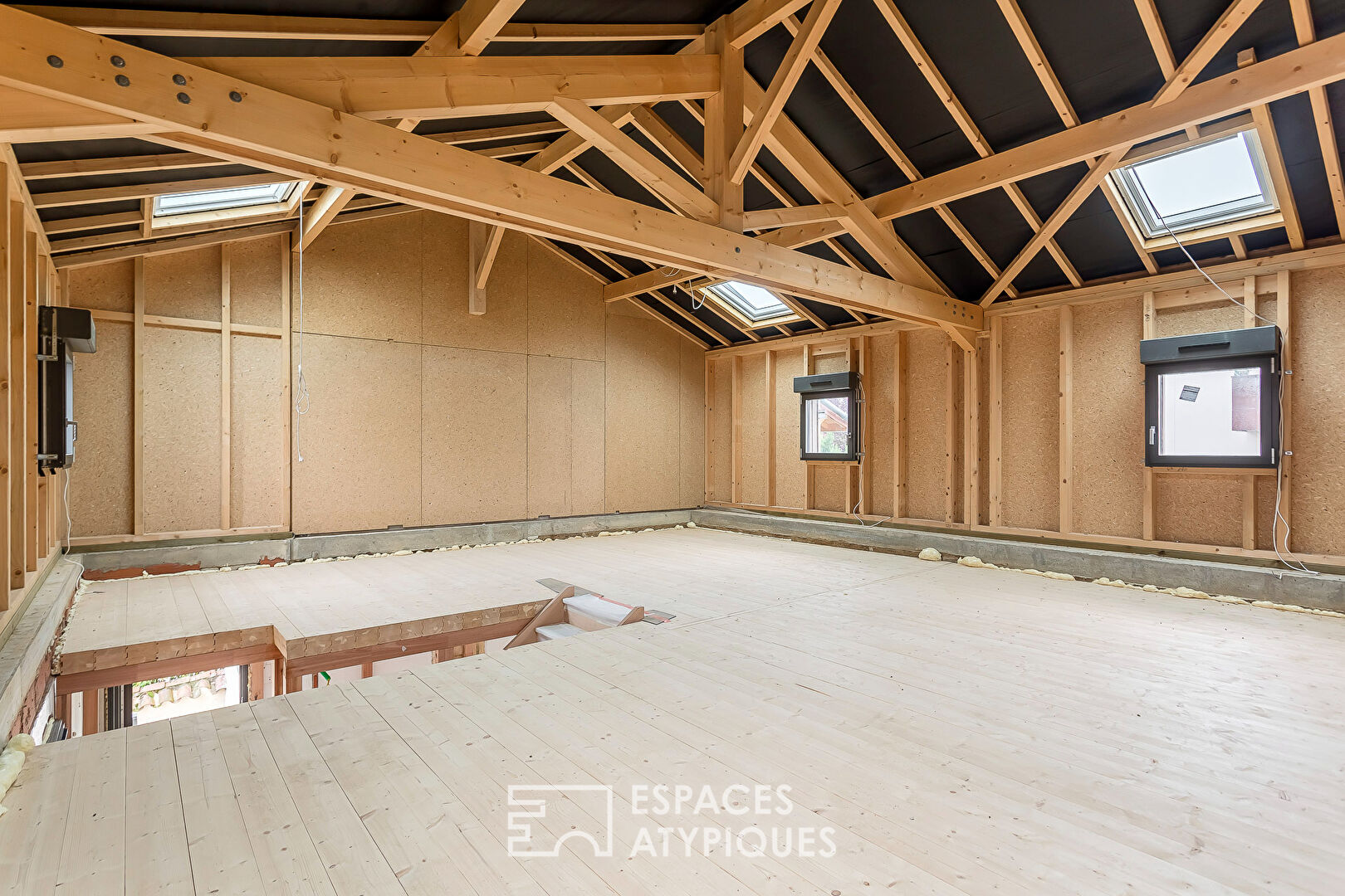 Duplex en plateau à réagencer