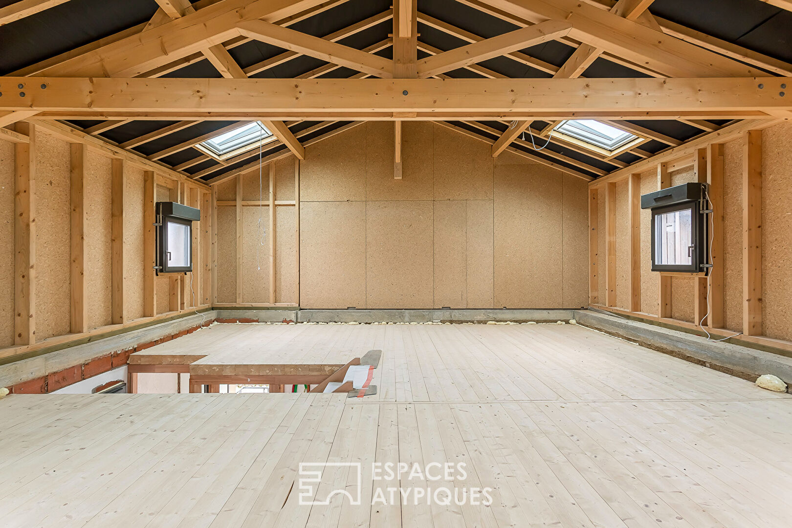 Duplex en plateau à réagencer