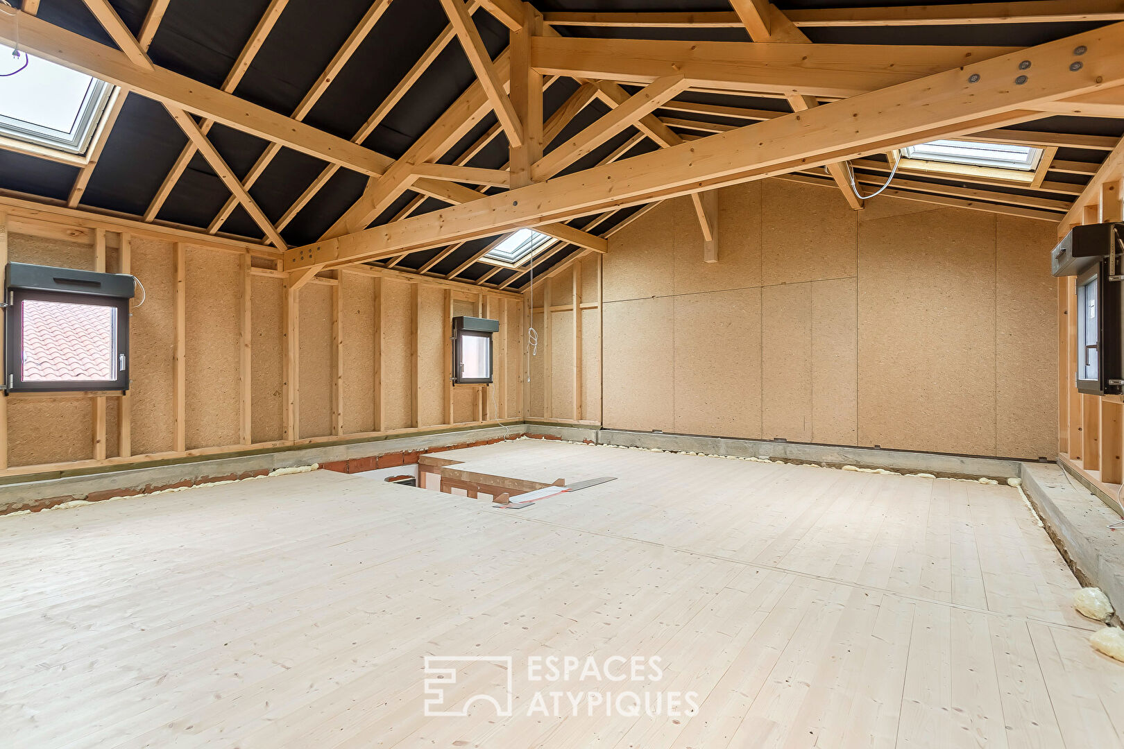 Duplex en plateau à réagencer