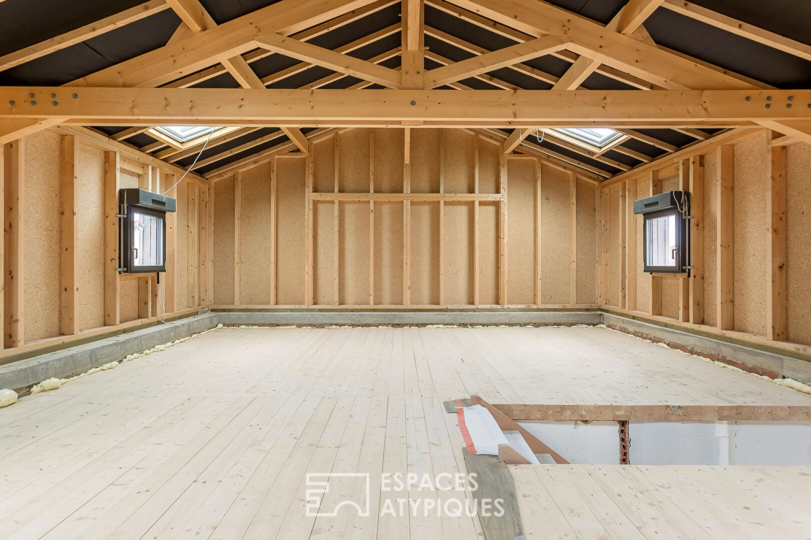 Duplex en plateau à réagencer