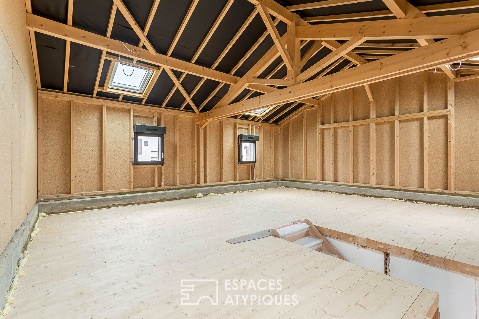 Duplex en plateau à réagencer