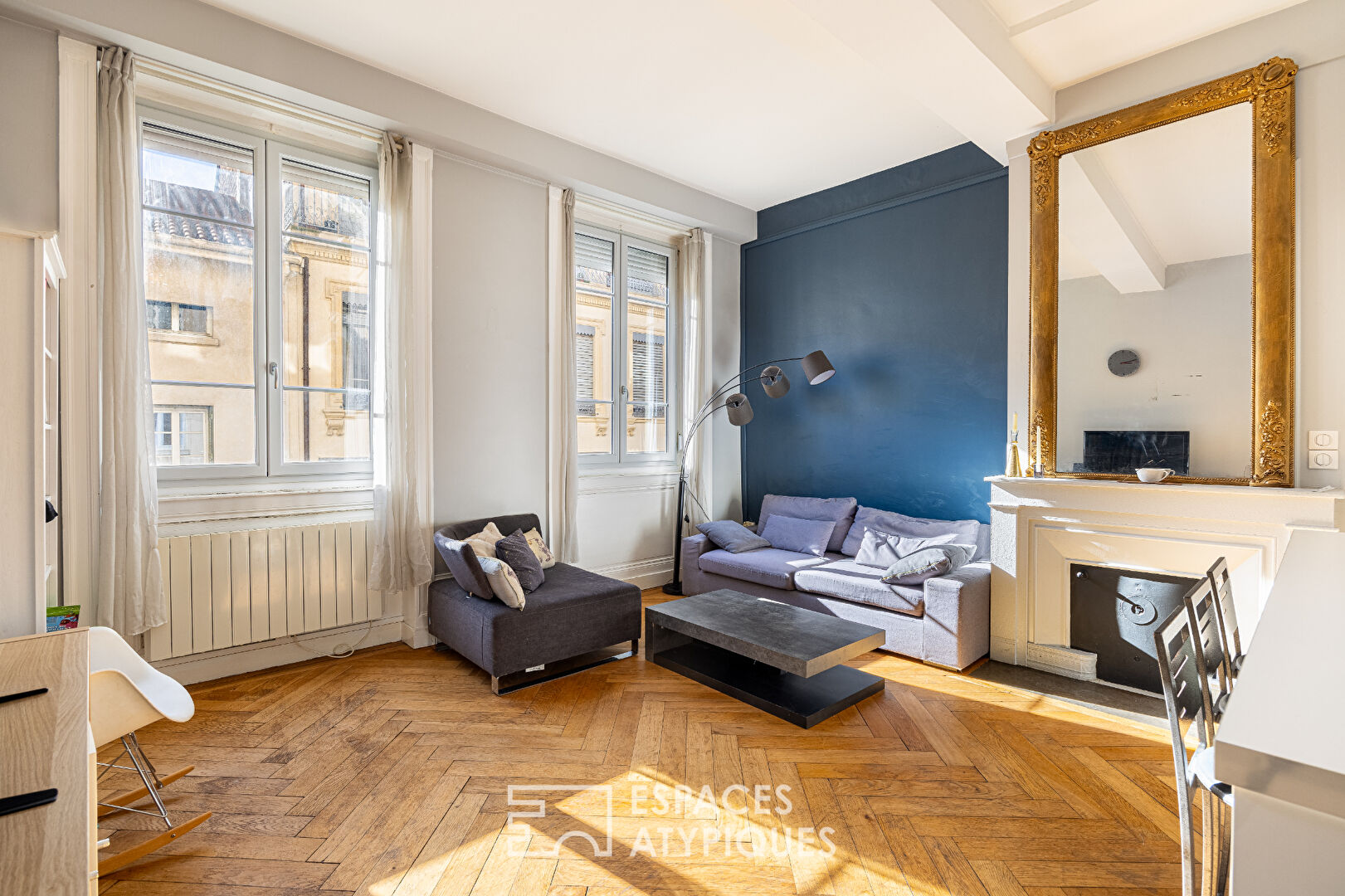 Beautiful old building completely redesigned in the heart of the Ainay district