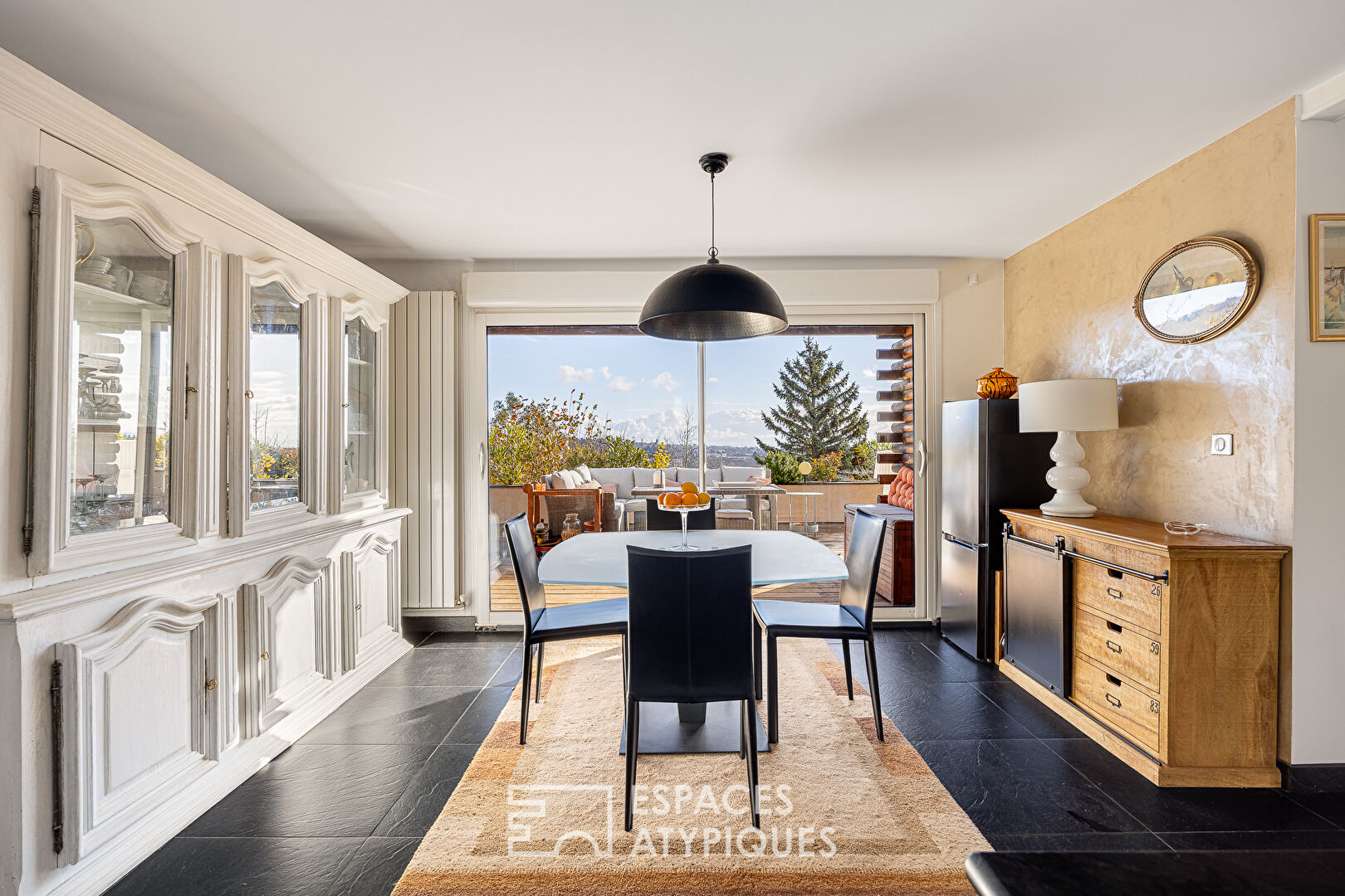 Maison en ossature bois avec vue spectaculaire