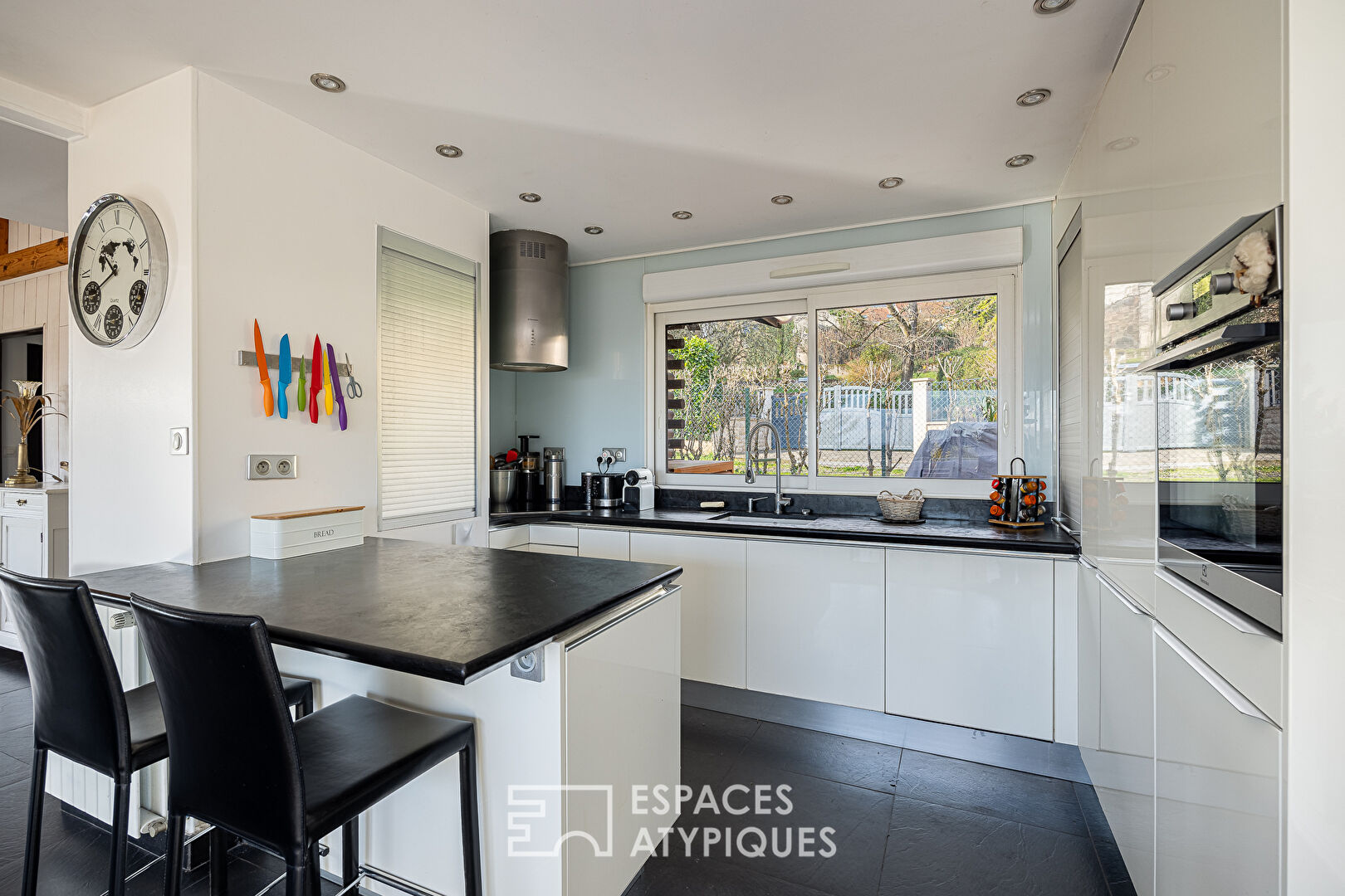 Maison en ossature bois avec vue spectaculaire