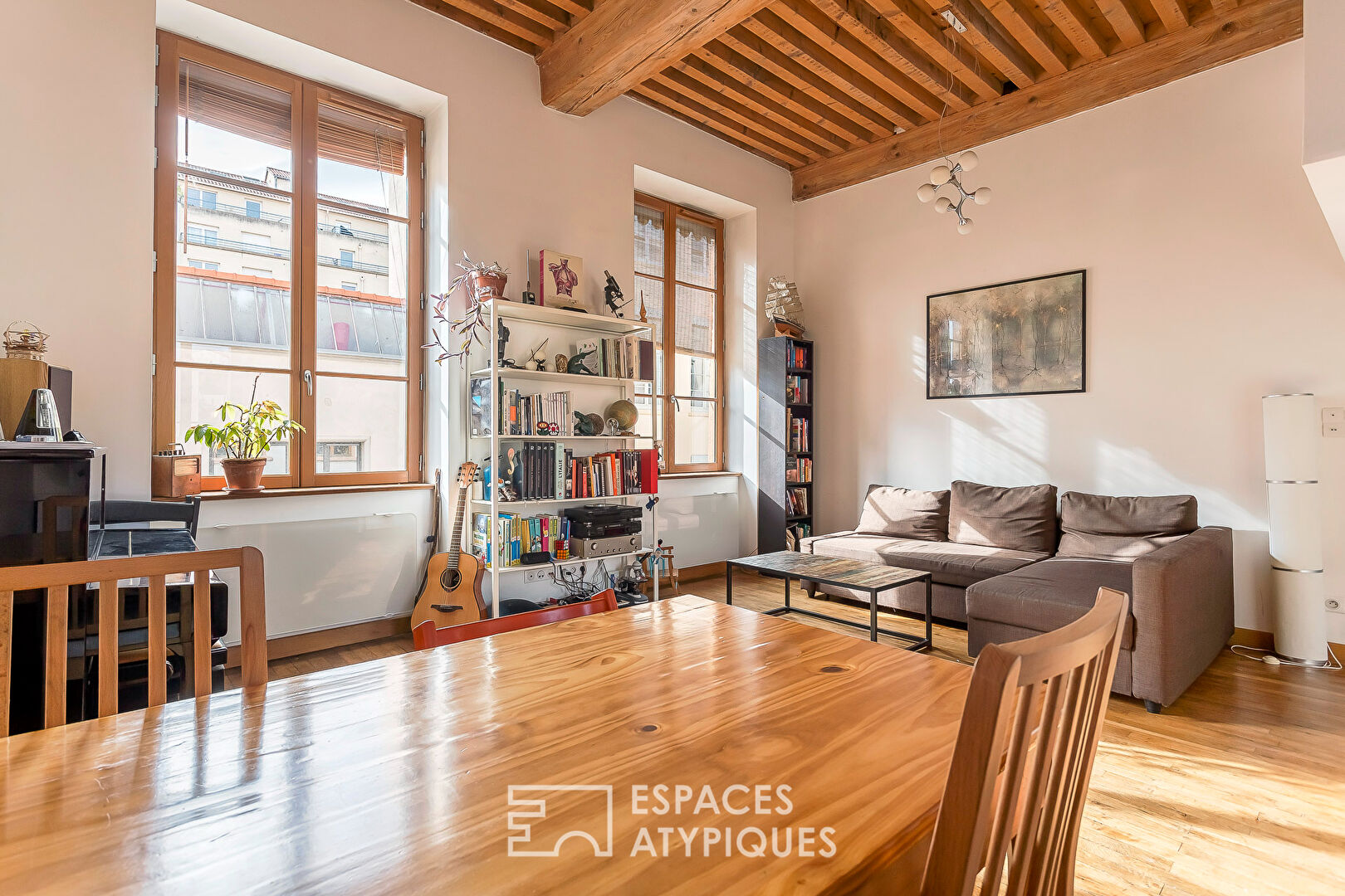 Appartement Canut traversant entièrement rénové