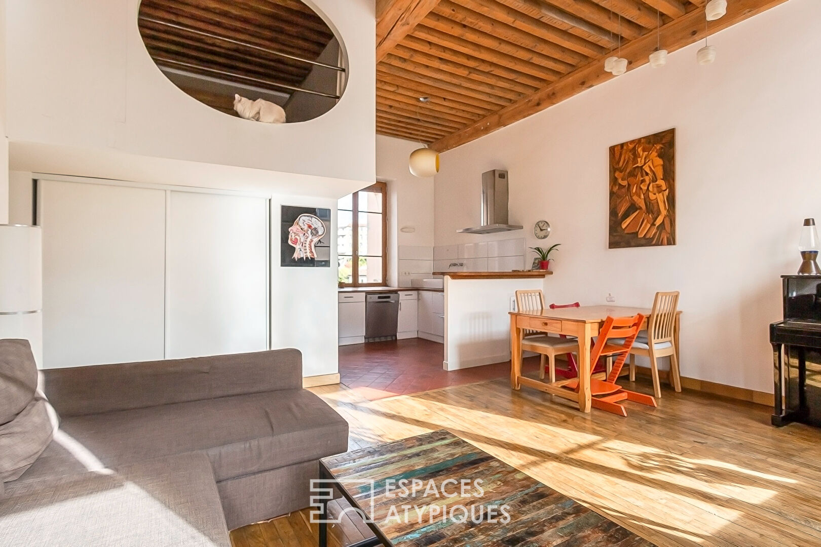 Appartement Canut traversant entièrement rénové